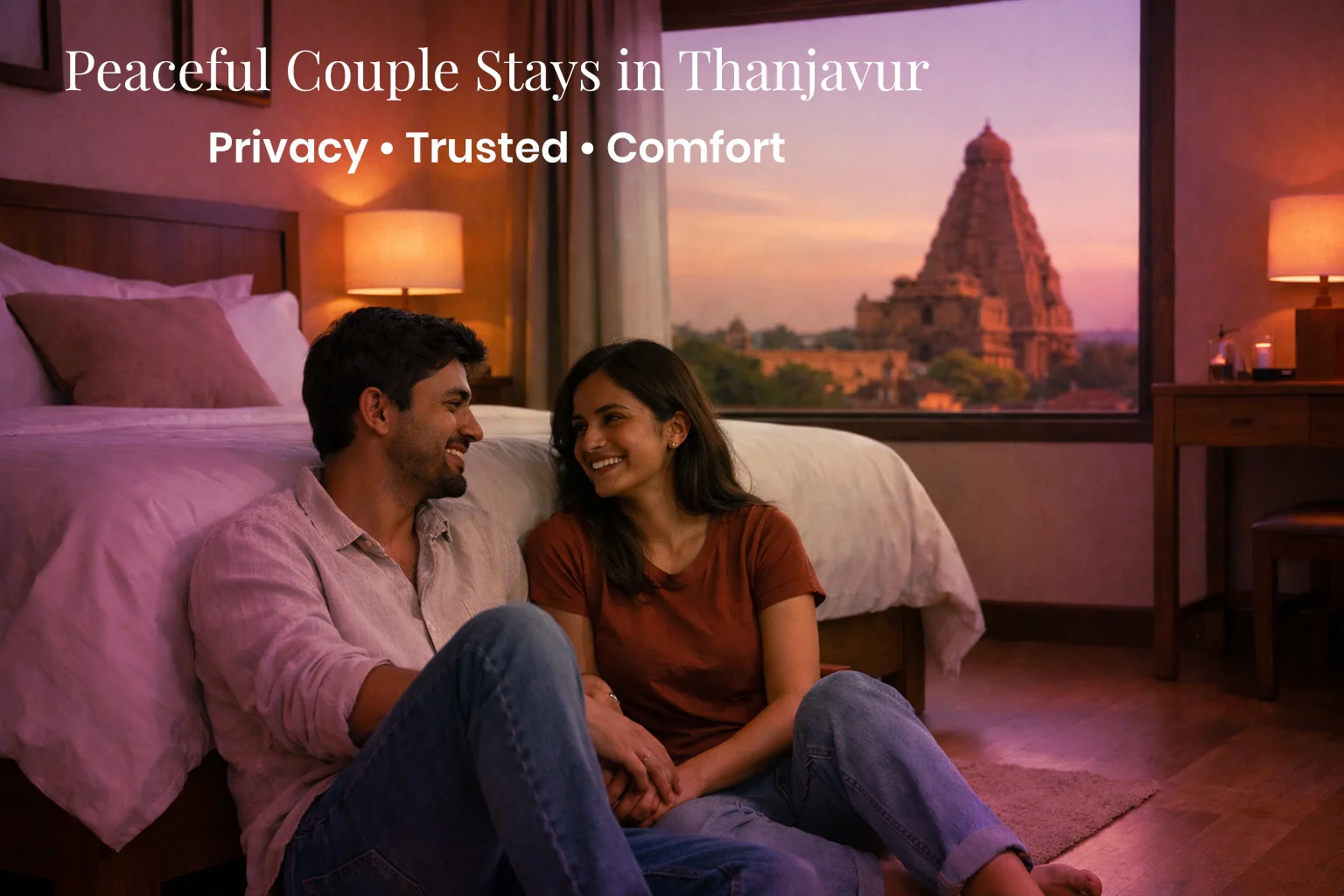 Comfortable & Safe Rooms for Couples in Thanjavur
