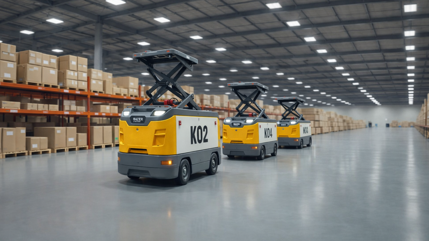 How Autonomous Mobile Robots (AMR) Work in Industrial Automation