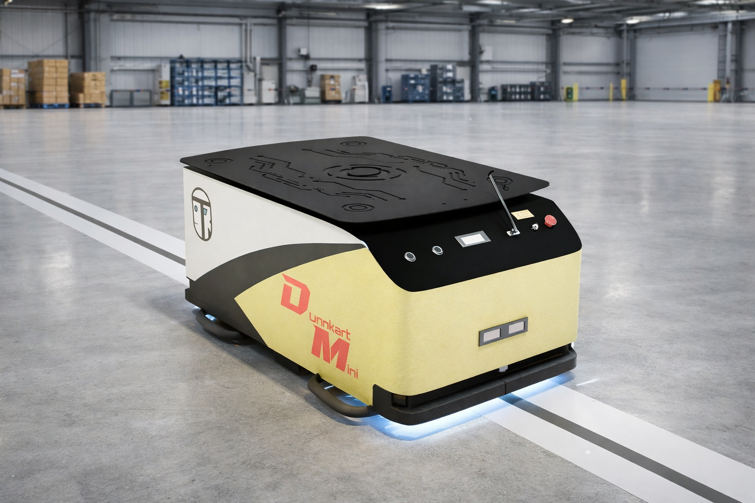 Automated Guided Vehicle (AGV) – Industrial Material Transport Robot
