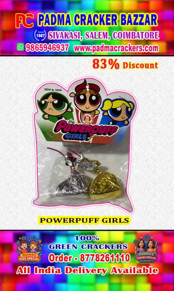 Power puff girls (Colour changing Chocolate)