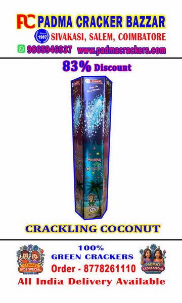 Crackling coconut hand shower(1pc)