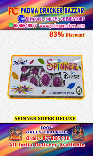 Super Deluxe chakkar (10 p) Spinner